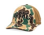 Kappe New Era - MLB Wordmark Camo 9FORTY M-CROWN - San Diego Padres - Wheat