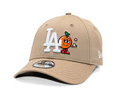 Kinder Kappe New Era - MLB Icon 9FORTY - LA Dodgers - Camel / White