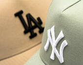 Kappe New Era - MLB Essential 9FORTY A-Frame - LA Dodgers - Camel / Black