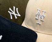Kappe New Era - MLB Soft Cord 9FORTY - NY Mets - Stone