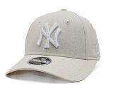 Kinder Kappe New Era - MLB Linen 9FORTY M-CROWN - NY Yankees - Stone / White