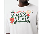 T-Shirt New Era - MLB Icon Graphic Tee - NY Yankees - White