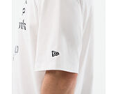 T-Shirt New Era - Branded Oversized Graphic Tee - White
