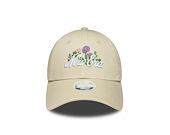 Damen Kappe New Era - Branded Beaded 9FORTY - Stone
