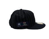 Kappe New Era - MLB Moon Cooperstown 59FIFTY - Colorado Rockies - White And Navy Pinstripe