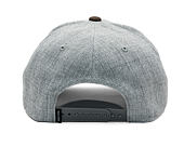 Kappe Brixton - Crest C Mp Snapback - Heather Grey/Pinecone Brown
