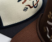 Kappe Brixton - Beekman C Np Mp Trucker Hat - Off White/Navy