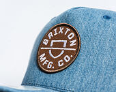 Kappe Brixton - Crest C Mp Snapback - Medium Rinse Denim