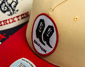 Kappe Brixton - Two Boots C Np Mp Snapback - Celestial Yellow/Red