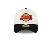Kappe New Era - NBA Thermal Vision 9FORTY A-Frame - LA Lakers - Chrome White