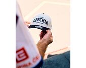 Kappe New Era - Contrast Visor M-CROWN 9FORTY - Baseball Czechia - Ivory