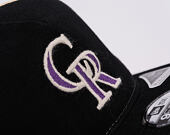 Kappe New Era - MLB "Summer Twine Grained" 9FIFTY - Colorado Rockies - Team Color / Open Market Tan