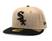 Kappe New Era - MLB "Summer Twine" 59FIFTY - Chicago White Sox - Team Color / Open Market Tan
