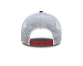 Kappe New Era - Faux Suede 9FORTY A-Frame Trucker - AS Roma - Red