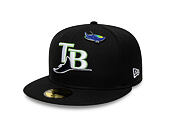 Kappe New Era - MLB IMAGE DROP 59FIFTY - Tampa Bay Rays - Black