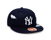 Kappe New Era - MLB IMAGE DROP Heritage 9FIFTY Retro Crown - NY Yankees - Navy / Cream