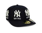 Kappe New Era - MLB IMAGE DROP All-Over 59FIFTY Low Profile - NY Yankees - Navy