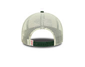 Kappe New Era - Branded Graphic 9FORTY M-CROWN A-Frame Trucker - Cream / Cilantro Green
