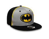 Kinder Kappe New Era - DC Piping 9FIFTY - Batman - Black / Grey