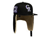 Kappe New Era - MLB World Series Cooperstown Dog-Ear 59FIFTY - Colorado Rockies - Black