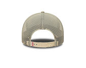Damen Kappe New Era - Branded Velour 9FORTY M-CROWN A-Frame Trucker - Cream