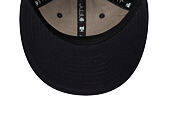 Kappe New Era - Branded Suede Pre-Curved 9FIFTY Retro Crown - Navy