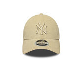 Kappe New Era - MLB Cord 9FORTY M-CROWN - NY Yankees - Stone