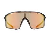 Sonnenbrille Red Bull SPECT - RUMBLE - Matt Black/Brown - Red Mirror
