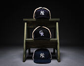 Kappe New Era - MLB World Series Cooperstown Dog-Ear 59FIFTY - Colorado Rockies - Black