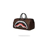 Tasche Sprayground - Sharks In Paris Wtf Bubble Brown Check Duffle