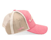 Kappe Ed Hardy - Embroidery Applique Cord 5 Panel Trucker Cap - Hot Pink