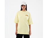 T-Shirt New Era - Branded Beach Party Graphic Oversized Tee - Yellow