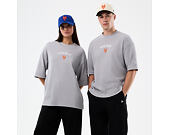 T-Shirt New Era - MLB Waffle Box Tee - NY Mets - Grey
