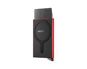 Kartenetui Secrid - Cardprotector Fluted for Magsafe Premium - Red