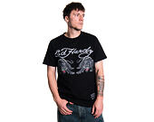 T-Shirt Ed Hardy - Mens Double-Panther Tshirt - Black