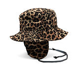 Hut Kangol - Interlock Earfap Bucket - Leopard Tan
