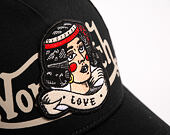 Kappe Von Dutch - Trucker - Love Patch - Black