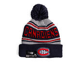 Mütze New Era - NHL Evergreen Wordmark Pom Medium Knit - Montreal Canadiens - Team Color