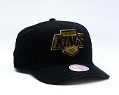 Kappe Mitchell & Ness - NHL Black And Gold Pro Snapback - Chicago Blackhawks - Black