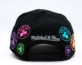 Kappe Mitchell & Ness - NBA 404 Club Neon Pro Snapback - Boston Celtics - Black