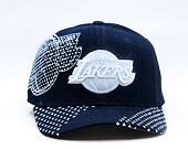 Kappe Mitchell & Ness - NBA Run Stitch Pro Snapback - Los Angeles Lakers - Blue