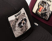 Kinder Kappe Goorin - Bandit (all Black) - Raccoon - Black
