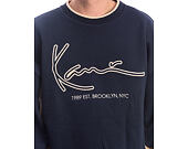 Pullover Karl Kani - Signature BRK Insert Oversized Crew - Blue