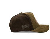 Kappe Capslab - Looney Tunes Trucker - Bugs Bunny Logo Peek Suede - Olive / Brown
