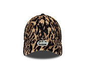 Damen Kappe New Era - MLB Ocelot Print 9FORTY - NY Yankees - Black / Brown