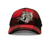 Kappe Capslab - Tom & Jerry Trucker - Tom Grin Buffalo Check - Red / Black