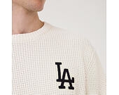 Pullover New Era - MLB Waffle Knit Crew - LA Dodgers - Off White