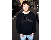 Pullover Karl Kani - KK Script Knit Oversized Crew - Black