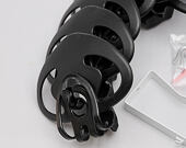 Halter für Kappen CapRack 18 System Schwarz