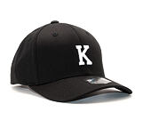 Kappe State of WOW ALPHABET - Kilo Baseball Cap Crown 2 Black/White Strapback